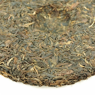 PUGC-80-DRY-6 Pu-Erh Tea Cake, Dry Storage, 7542 , Menghai Tea Factory, 1980's (Raw/Sheng)